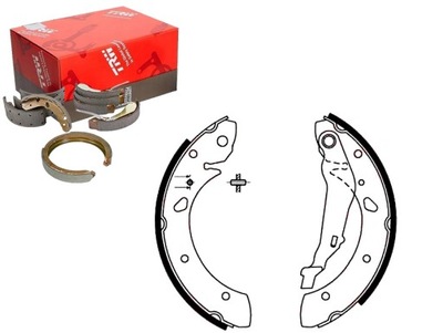 TRW КОЛОДКИ ГАЛЬМІВНІ TOYOTA AVENSIS -01