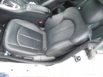 Mercedes w209 cabrio сиденье заднее сиденье кожа idealna 08 фото №1