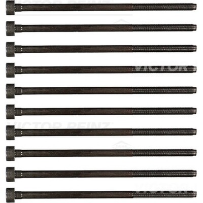 SET BOLTS CYLINDER HEAD CYLINDERS VICTOR REINZ 14-32221-01  