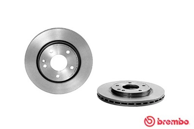 BREMBO ДИСК ДИСКОВЫЕ ТОРМОЗНОЕ 2SZT. ПЕРЕД MERCEDES VANEO 414 1.6 1.7D 1.9 