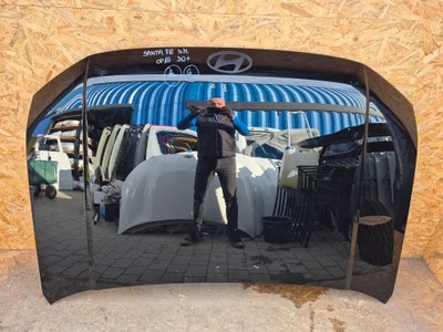 Hyundai santa fe v 23- капот фото №1