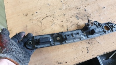 Vw touran i накладка крышки задняя задняя фото №1