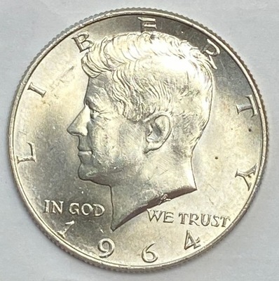 USA Half Dollar 1964 Kennedy srebro *238