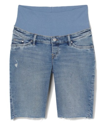 H&M MAMA JEANS SPODENKI CIĄŻOWE Z PANELEM L