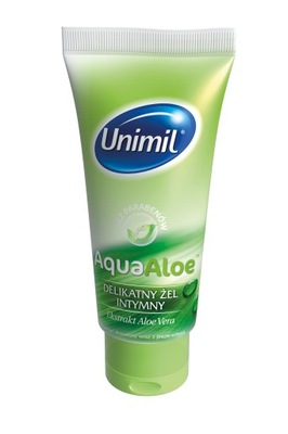 Unimil AquaAloe Delikatny żel intymny 80 ml