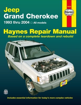 Jeep Grand Cherokee 1993 thru 2004 Praca zbiorowa