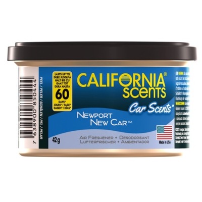 CALIFORNIA SCENTS ZAPACH CALIFORNIA SCENTS NEWPORT NUEVO CAR - CAJA ZAPACHO  