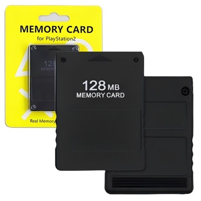 KARTA PAMIĘCI MEMORY CARD 128 MB DO KONSOLI PLAYSTATION 2 PS2