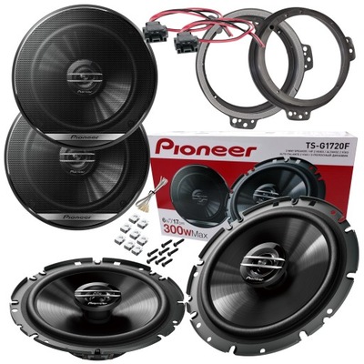 PIONEER ALTAVOCES DE AUTOMÓVIL DISTANCIAS PARA AUDI A3 8P A4 B6 B7 SEAT EXEO  