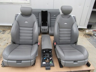 Mercedes w216 6.3 amg оббивка сидіння заднє сидіння шкіра фото №1