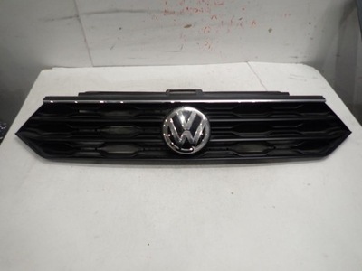Решітка радіатора vw t-roc plus радар 2017- 2ga853651e 2q0907561c фото №1