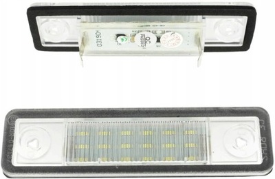 Led фонари номерного знака регистрационный освещение opel tigra vectra b signum фото №1