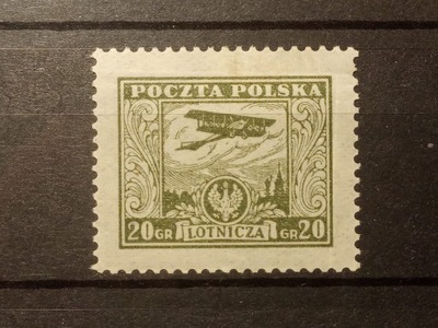 POLSKA Fi 222 * 1925 Wydanie na przesyłki lotnicze