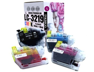 Tusze INK do BROTHER LC3219XLBk LC3217Bk LC3219C