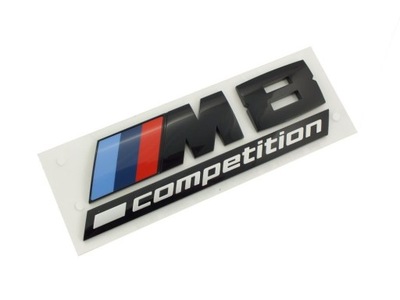 BMW M8 Competition F91 F92 F93 Oryginalny Czarny Emblemat Klapy Bagażnika