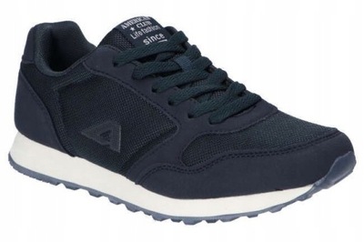 BUTY SPORTOWE AMERICAN CLUB WT136 GRANATOWE LEKKIE R 38