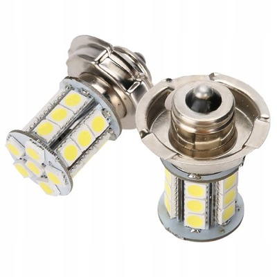 2 ШТ. 12V P26 S24 SMD LED (СВЕТОДИОД ) ФАРА МОТОЦИКЛЕТНЫЙ