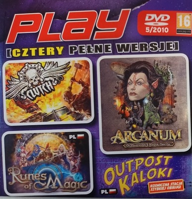 GRA PC DVD Arcanum + Cluth + Outpost Kaloki