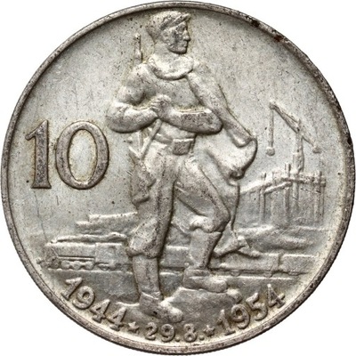 Czechosłowacja, 10 koron 1954