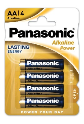 Baterie Alkaliczne AA Panasonic Alkaline Power 4 Szt