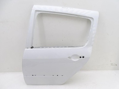 Renault modus 04-12 двері лівий задня білий фото №1