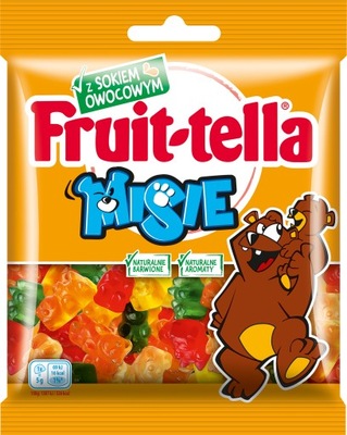 Fruit-tella żelki misie 90g