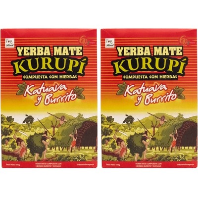 Yerba Mate Kurupi Katuava Especial 2x 500g 1kg