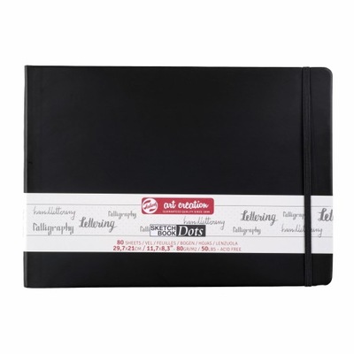 Notes w kropki, Dot-Book 30x21cm Talens 80g 80k