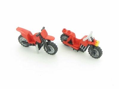 Lego 2 x Motobykl Motor Cross