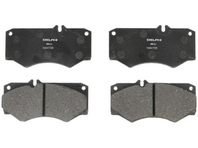 KLOCEK DE FRENADO KIT PARTE DELANTERA MERCEDES 100 (631), G (W460), G (W461), G  