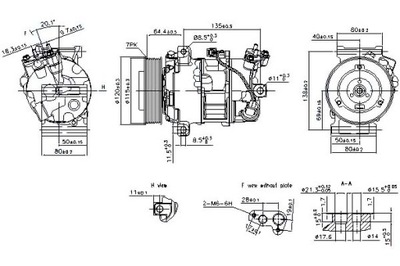 NISSENS COMPRESOR DE ACONDICIONADOR RENAULT GRAND SCENI  