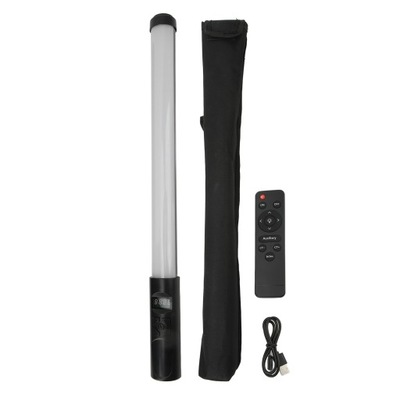 PRZENOŚNA RĘCZNA LAMPA WIDEO LED RGB W SZTYFCIE