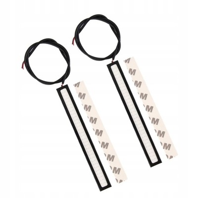 1 PAIR 12V WATER-REPELLANT COB LED AUTOMOTIVE  