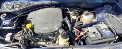 Двигатель dacia sandero 1.4 8v k7j710 75 km фото №1
