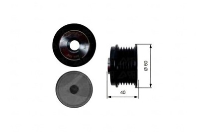 Gates сцепление генератор volvo c30 1.6 d2 фото №1