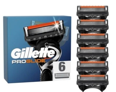 Gillette Proglide Ostrza wymienne do Maszynki 6szt