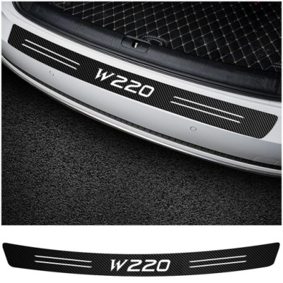 Наклейка пленка защитная бампер mercedes s w220 фото №1