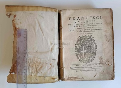 1587 ex libris Leoniceni MEDYK Akademia Zamojska