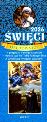 KALENDARZ ZRYWANY 2026 - Święci orędownicy...