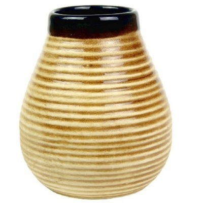 Matero ceramiczne Miodzio 350 ml Tykwa Yerba Mate