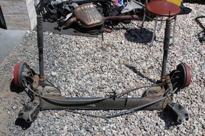 Dacia sandero ii балка задня підвіска повний фото №1