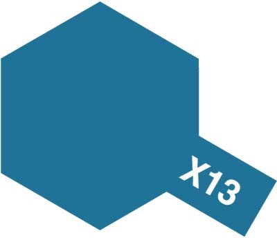 Farba akrylowa X-13 Metalic Blue 10ml Tamiya 81513