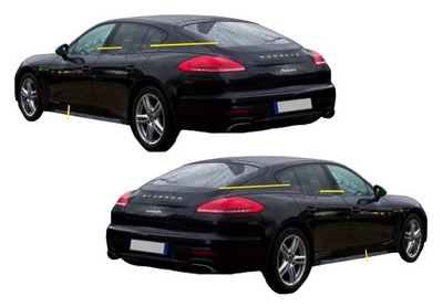 Porsche panamera 970 lift четверть задняя задняя поддон pas задний фото №1