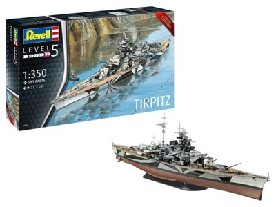 Model do sklejania Revell Pancernik Tirpitz