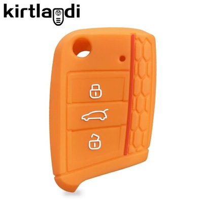 SHRY KEY CASE COVER FOR SKODA KODIAQ OCTAVIA RAPID FABIA KAROQ FOR VW PASSA  