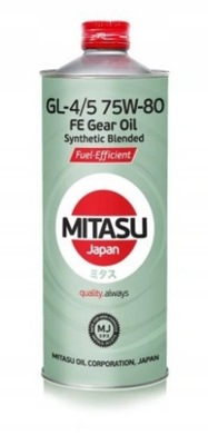 MITASU OLEJ PRZEKŁADNIOWY GEAR OIL FE GL-4 75W80 1L MJ-441