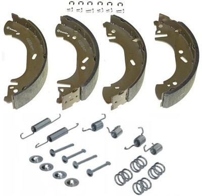 Гальмівні колодки+ пружини opel movano a renault master ii фото №1