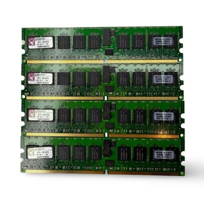 4x KINGSTON KTH-MLG4/2G KIT 4X1GB DDR2 400MHZ ECC