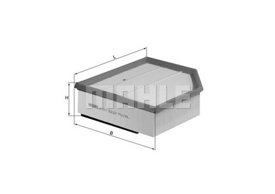 ФІЛЬТР ПОВІТРЯ KNECHT LX 1289/1 LX12891