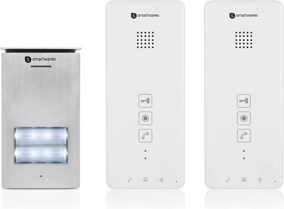 Smartwares DIC-21122 Wideodomofon do 2 mieszkań